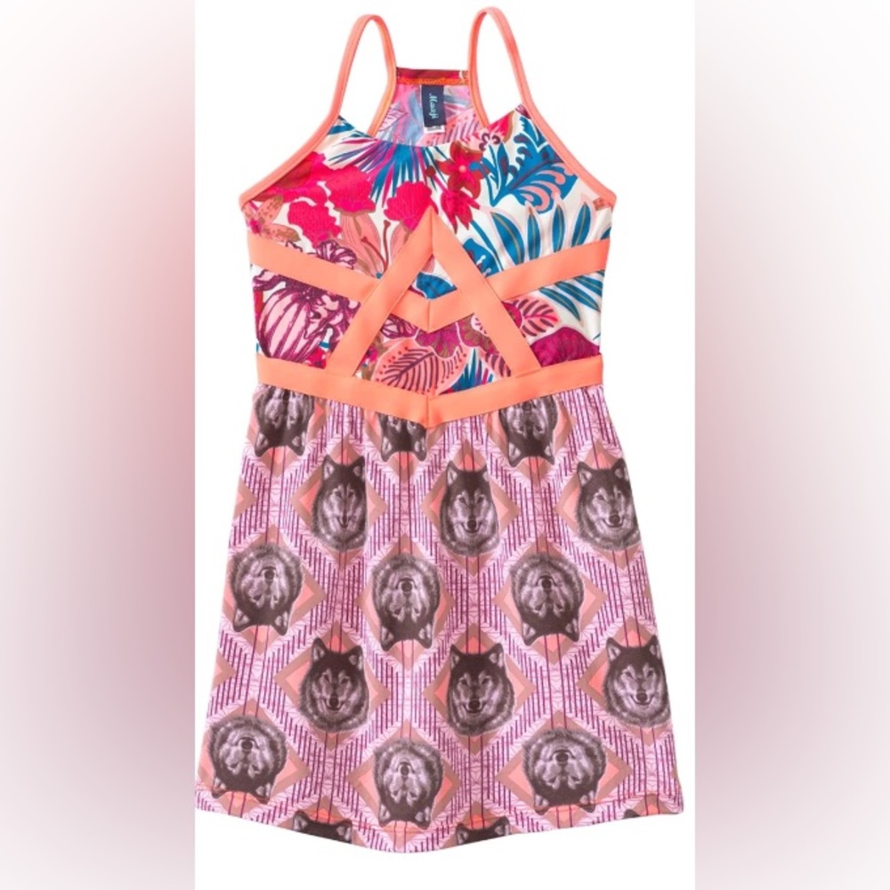 Maaji Wolf Prairie Cover Up Dress - Size Small